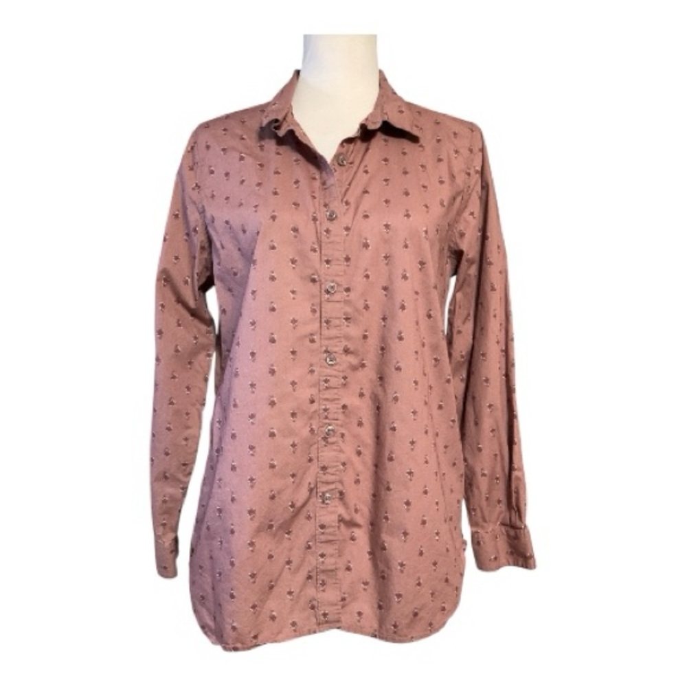 Garnet Hill Organic Pima Cotton Top Size 10